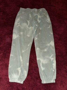 Adidas youth fleece athletic pants ALLOVER PRINT FLUIDITY JOGGERS large loose